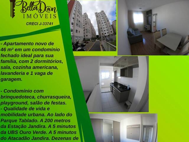 #AP00007 - Apartamento para Venda em Jandira - SP