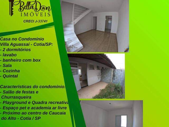 #CA00016 - Sobrado para Locação em Cotia - SP